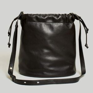 Madewell Black Leather Crossbody Bag